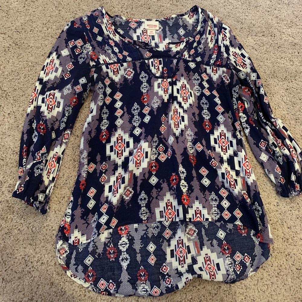 Mossimo 3/4 sleeve tunic